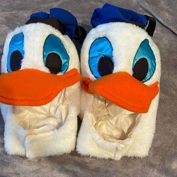 Vintage handmade Donald Duck costume props